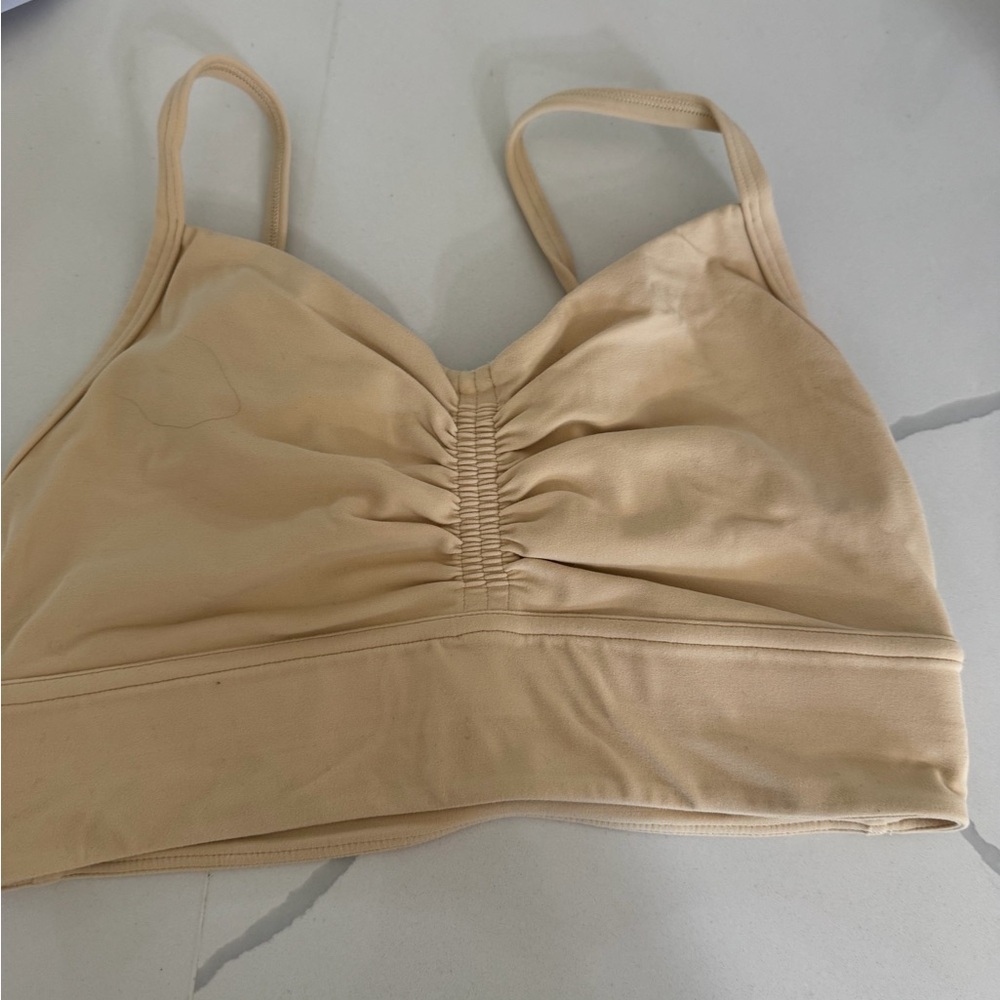 Lululemon Beige Sports Bra